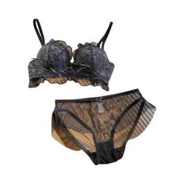 Imagem de Sutiã Push up Estilo Japonês Lolita Para Meninas Com Design De Renda -