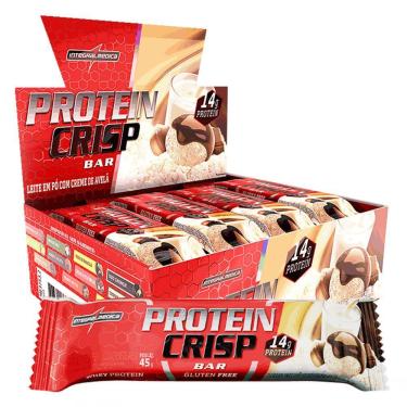 Imagem de Barra Proteína Whey Crisp Bar 12 Unidades - Integralmedica Leite Niño Com Creme De Avelã