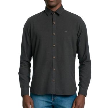 Imagem de Camisa Masculina Docthos ML Flanela Cinza Grafite - 605 959-Masculino