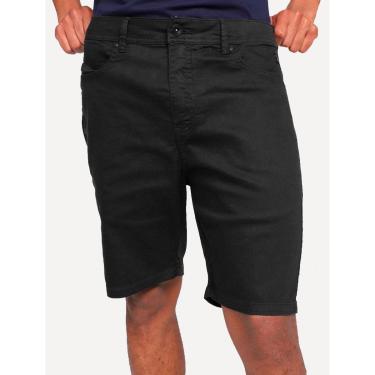 Imagem de Bermuda Reserva Masculina Sarja Color Preta-Masculino