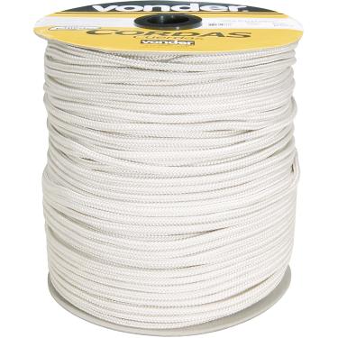 Imagem de Corda Multifilamento Trançada 10,0mm 11,0kg 147 Metros Branc