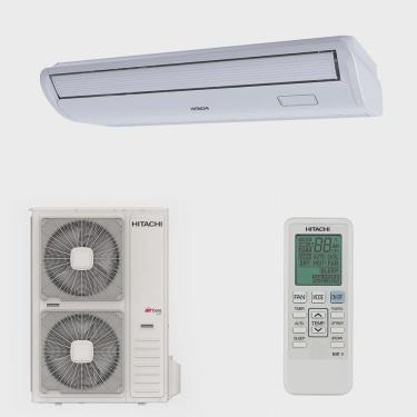 Imagem de Ar Condicionado Piso Teto Inverter Hitachi AirCore 600 46.000 Btus Quente e Frio 220v