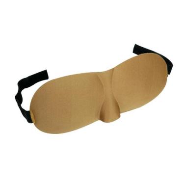 Imagem de Máscara de descanso e dormir de espuma - Interponte, Bege