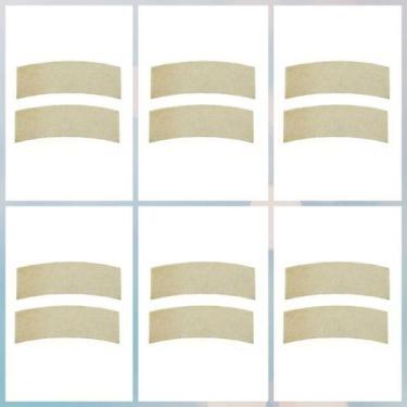 Imagem de 6 Pares Feltro Meia/lua Sapata Pastilha Freio Bike Spinning - Aerofitn