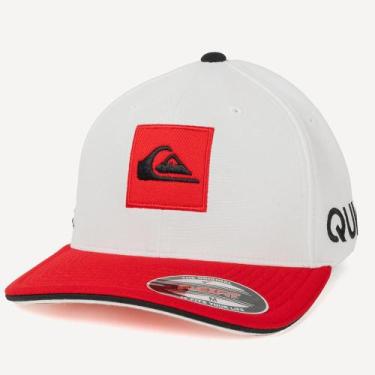 Imagem de Boné Quiksilver Aba Curva Emb Hard Hitter WT26 Branco, Branco, M