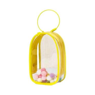 Imagem de Bolsa Transparente Mini Para Armazenamento De Bonecas De Pelúcia, Caix