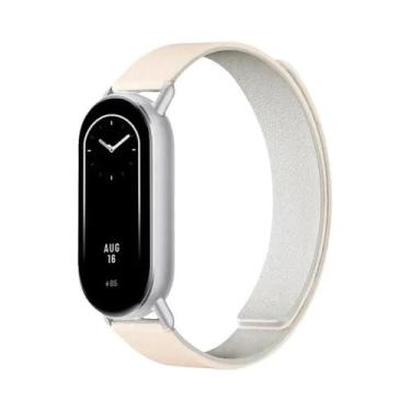 Imagem de Pulseira De Silicone Com Padrão De Lichia Para Xiaomi Mi Band 10 9 8, 