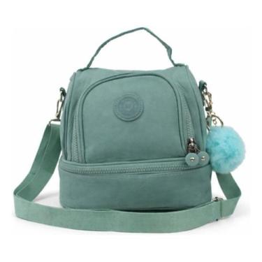 Imagem de Bolsa Lancheira Térmica Feminina Frasqueira Compacta Ideal Para Trabal