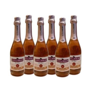 Imagem de Espumante Moscatel Rosé Quinta do Morgado - Kit 06 garrafas