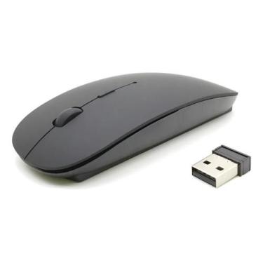 Imagem de Mouse Sem Fio Bluetooth Recarregável Ergonômico 1600 DPI RGB - Congrat