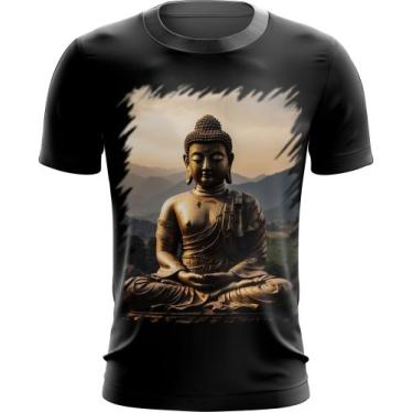 Imagem de Camiseta Dryfit Estátua de Buda Iluminado Religião 16 - Kasubeck Store