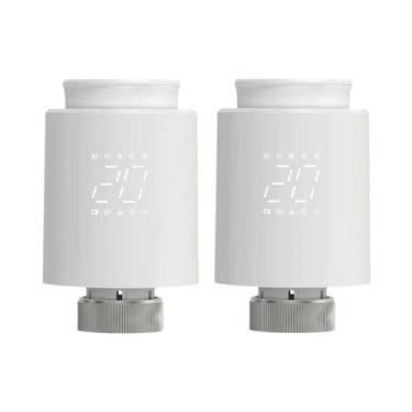 Imagem de Válvula Termostática Inteligente ZigBee TRV Controlador De Temperatura