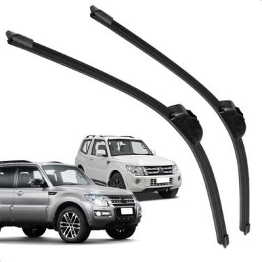 Imagem de Par Palheta Dianteira Limpadora de Para-brisa Pajero Full 2009 a 2020 