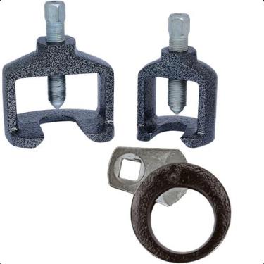 Imagem de Extrator Saca Terminal Barra Direção Com Chave Braço Axial - FERON