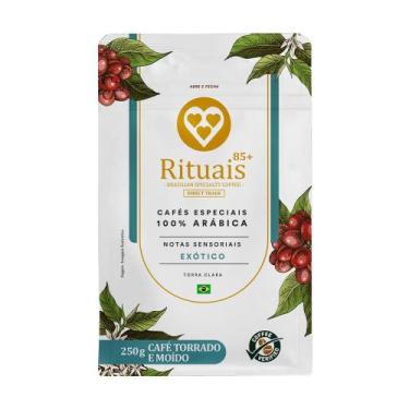 Imagem de Café Torrado e Moído Rituais Exótico 3 Corações Pacote 250g