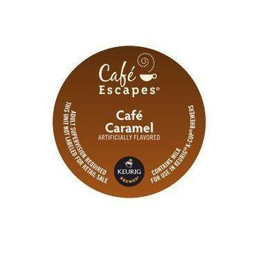 Imagem de Café Escapes Café Caramelo 24 Cápsulas K-Cup