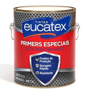 Imagem de Fundo Nivelador para Madeira e Metal Branco Fosco 3,6 Litros EUCATEX 6