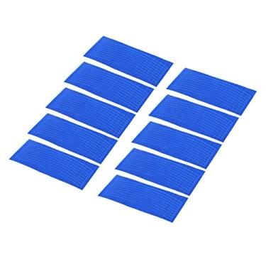 Imagem de Adesivos refletivos para rodas, fita adesiva para decoração de bicicletas para bicicletas(azul)