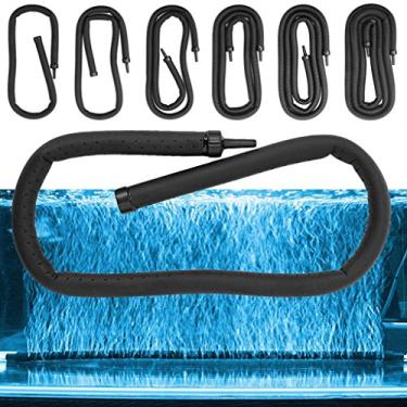 Imagem de Cortina de parede de aquário, flexível, com varinha de bolhas/tanque de peixes, tamanho 7 - 60 cm