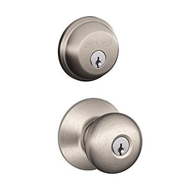 Imagem de Schlage Lock Company FB50VPLY619 Fechadura/Botão Stn Nkl