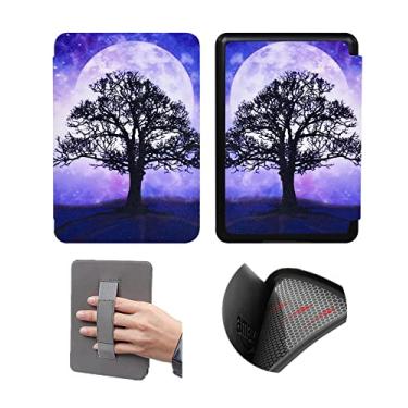 Imagem de Capa macia para Kindle Basic (apenas para 10ª geração de 2019, modelo J9G29R) com Auto Wake/Sleep, capa de silicone com design de alça de mão