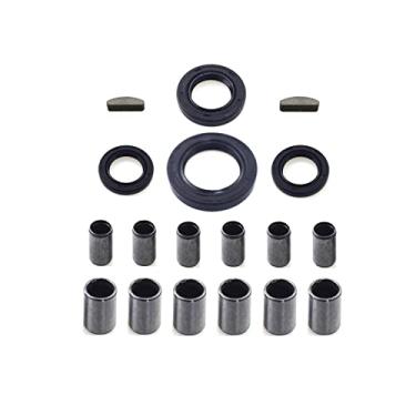 Imagem de GY6 ATV 125cc 150cc 152 QMI 157QMJ motor, virabrequim, eixo traseiro, anel de vedação de óleo do eixo da embreagem, pino de localização do motor, chave metade do rotor do gerador, chave redonda da embreagem de superação