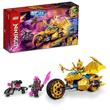 Imagem de 71768 LEGO® NINJAGO® Motocicleta de Dragão Dourado do Jay; Kit de Construção (137 peças)