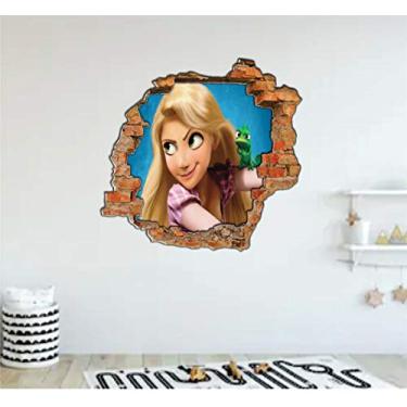 Imagem de Adesivo Buraco de Parede Desenhos tamanho 55cm x 50cm