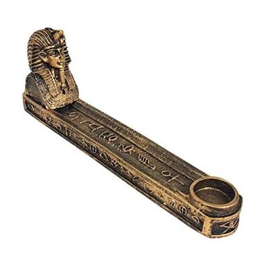 Imagem de Incensário vareta Esfinge em Barra Egito Egípcio porta incenso.