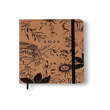 Imagem de Cicero Agenda Planner Ciceros 2023 Kraft Semanal Anotações 14x21 Botânica, Modelo: 9894, Cor: Colorido