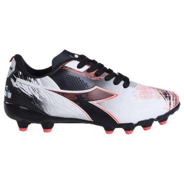 Imagem de Chuteira Diadora Agilitá Campo Masculino - Branco e Preto