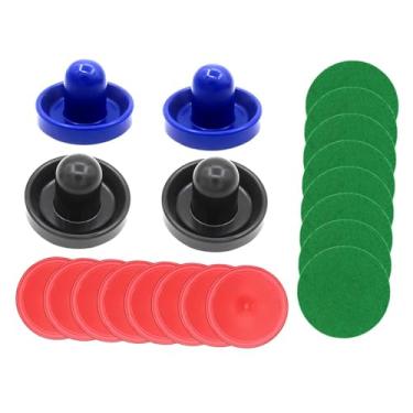 Imagem de kowaku Empurradores de air hockey e discos de air hockey, acessórios de substituição, empurradores de alças de 96mm para equipamentos de mesas de air hockey, estilo B