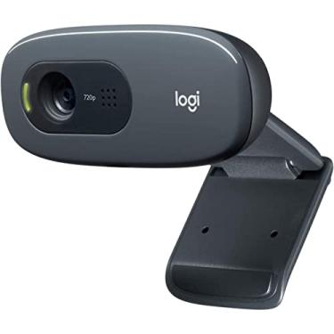 Imagem de Logitech C270 HD Webcam com microfone embutido para gravação e chamadas de vídeo widescreen