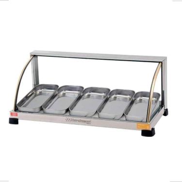 Imagem de Estufa Aquecedora Salgados 5 Bandejas 127v