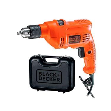 Imagem de Kit Furadeira De Impacto 3-8" 560w Com Maleta - 110v - Black&decker