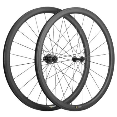 Imagem de Superteam Roda de bicicleta Clincher 700C Carbon Wheelset 38/50/60/88 UD Matte (38 mm de profundidade)
