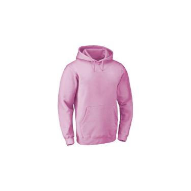 Imagem de Blusa Moletom Fechada Casual Infantil Menino com Bolso Punhos e Capuz-Masculino