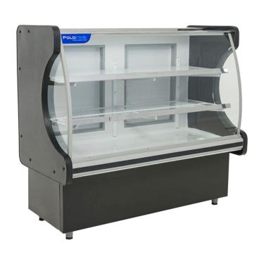 Imagem de Balcão Refrigerado 1,25mt Polofrio Balcão 1,25 Preto 1 Placa Fria 110v