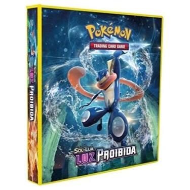 Imagem de Álbum Pokémon Pasta Tipo Fichário para Cards - SOL&LUA - Luz Proibida
