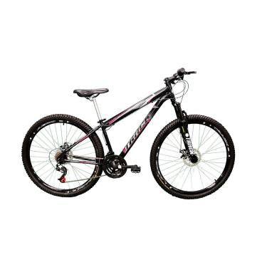 Imagem de Bicicleta Track e Bike TB Niner Aro 29 Freio a Disco Quadro 15 - Preto/Pink