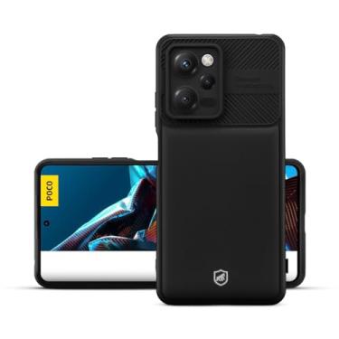 Imagem de Gshield Capa Case Capinha Symetric Preta para (Xiaomi Poco X5 Pro/Redmi Note 12 Pro 5G)