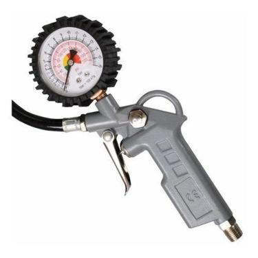 Imagem de Calibrador Manual De Pneus Com Manômetro Analógico- Dm010