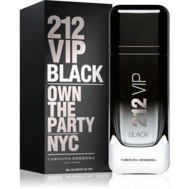 Imagem de Perfume 212 Vip Black - Carolina Herrera 200Ml - Masculino Original - Lacrado E Selo Da Adipec