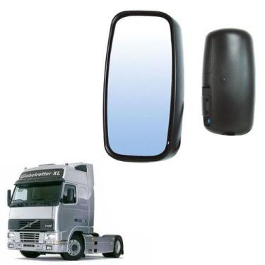 Imagem de Espelho Retrovisor Volvo Fh Nh 2007 2008 Le Sem Desembaçador - Globo