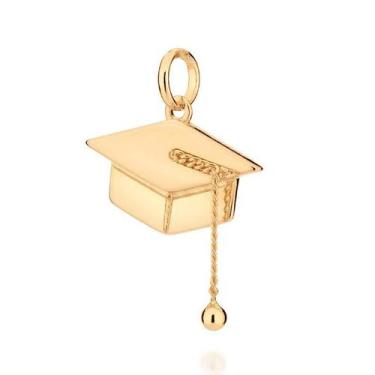 Imagem de Pingente banhado ouro 3x 24k 18k e 22k  feminino rommanel formatura ca