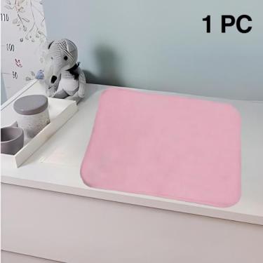 Imagem de 1 Protetor de Colchão 70x50 Absorvente Lavável Rosa para Desfralde - V