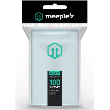 Imagem de Sleeves MeepleBR - CHIMERA (57,5x89mm), 100 unidades - Meeple BR
