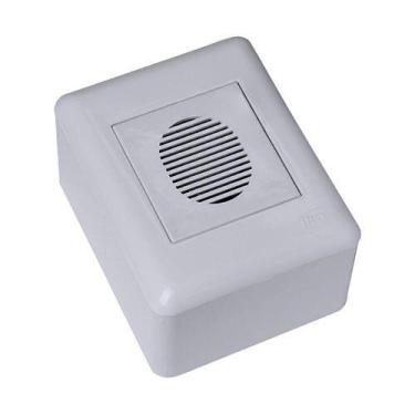 Imagem de Cj campainha cigarra bivolt (som) sobrepor - blux overlap branco - bo1