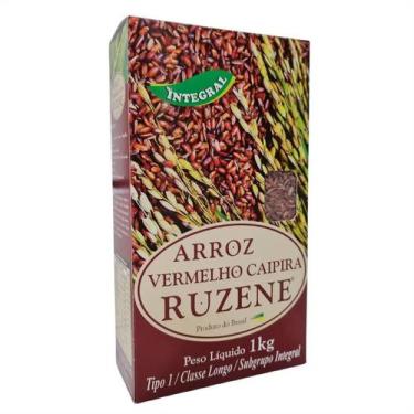 Imagem de Arroz Vermelho Caipira Integral Longo Ruzene 1kg