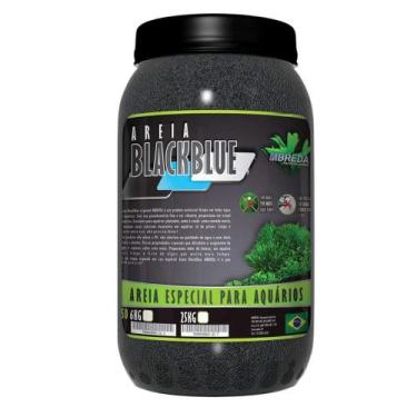 Imagem de Areia Mbreda BlackBlue Para Aquários - 6Kg